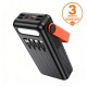 Hoco DB33 Plus 30000mAh Sun Solar Portable Power Bank (22.5W)